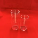 Flat bottom  clear  silica Quartz tube one end closed transparent quartz test tube - Image 2