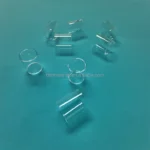 Clear Fire Polishing Quartz Glass Short Cut Tube - Image 2