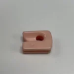 Surface Glazed Pink Alumina Irregular Part Insulator Al2O3 Textile Ceramic Guide - Image 2