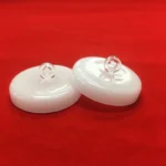 Low form milky white quartz crucible customize opaque silica quartz crucible with cover - Image 2