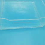 High Temperature Natural Square Glass Petri Dish clear Fused Silica Quartz Glass Container - Image 4