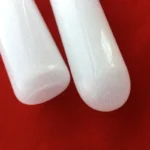 One end domed milky white quartz glass tube round bottom  opaque silica quartz pipe - Image 3