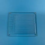 High-quality Clearly Etched Patterned Conductive Coated Fused Quartz ITO-coated Plate High UV Transmission for Semiconductor - Image 6
