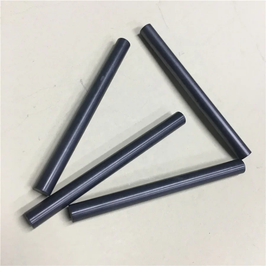 H64f4937c84524198b057b00c180ac636c.webp Cylindrical Silicon Carbide bar customize SiC Ceramic rod - Image 1