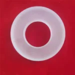 High purity frosty silica quartz ring customize frosty quartz glass flange - Image 6