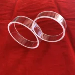 Polished Transparent Fused Silica Rings Quartz Flange - Image 2