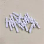 Customized 95% Alumina Ceramic Igniter Head Glazed Al2O3 Tube