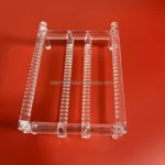 Heat Resistance Customized Lab GlasswareTransparent Fused Silica Quartz Glass Boat for Furnace - Image 2