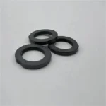 Corrosion Resistance Silicon Carbide Ceramic Washer Ring Sic Sealing Gasket for Chemical Industry and Petrochemical Industry