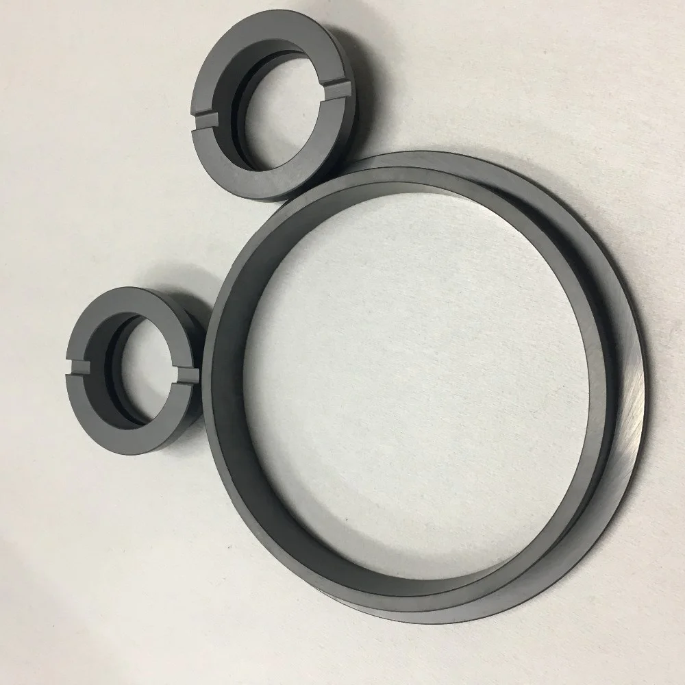 H67aa9d91e3d64c16ab282b126afa2e366.webp Surface Polishing Silicon Carbide Loop Insulator SiC Ceramic Seal Ring - Image 1