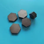 Customize  Hexagonal  SIC ceramic Plate Refractory Silicon Carbide Ceramic Tile - Image 2