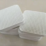 Hot Sale Round Cordierite Honeycomb Ceramic Filter Plate Excellent Thermal Shock Resistance Ceramic Parts