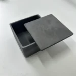 High Temperature Resistance SiC Crucible Silicon Carbide Tray Ceramic Melting Box with Kid - Image 3