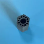 Reaction Sintering Silicon Carbide Irregular Tube Insulator Black SiC Ceramic Hexagon Pipe - Image 2