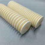 Customized Al2O3 Alumina Textile Ceramic Roller Spinning Industry Textile Ceramic Guide Wheel Yarn Wire Thread Guide Roller