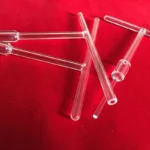 Purity Clear Quartz T-shaped Glass Flow Tube Transparent Quartz Glass Irregular Pipe - Image 2