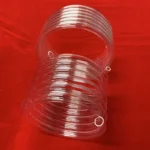 High temperature resistance clear helix quartz tube customize transparent quartz coil tube - Image 2