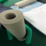 Customized AlN Screw Pipe Aluminum Nitride Insulating Ceramic Threaded Tube /Sleeve  for Electronic Device - Image 2