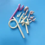Wear Resistance  Alumina Ceramic Yarn Guide Textile Ceramic Pigtail - Image 2