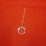 High Quality  Borosilicate 10mm Light Path Optical  Quartz Glass Cuvette UV Quartz Flow Cell With Steam Tube - Image 2
