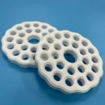 Customized Refractory Corundum Mullite Ceramic Heating Disc High Temperature Resistance Porcelain Plate Used in Kiln Furnace