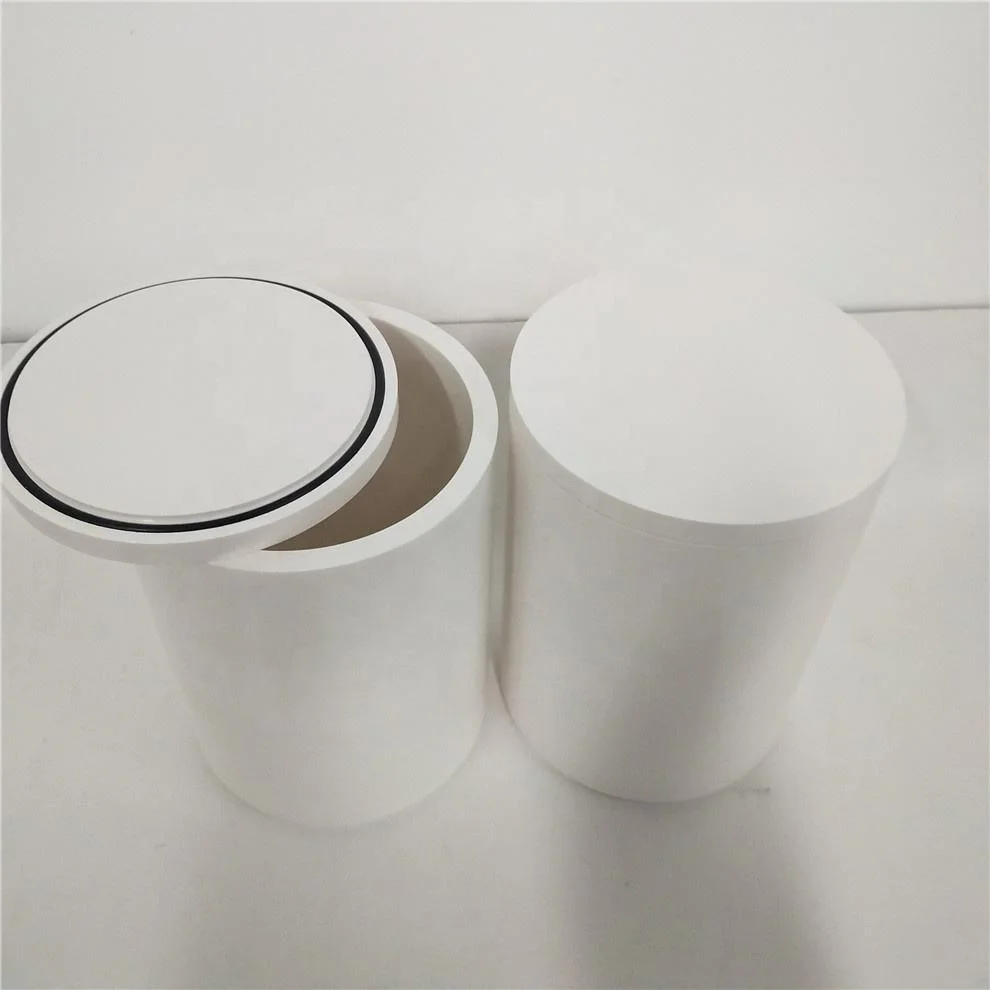 H6acefcd293a942b1aada5b173736c453X.webp High Purity Yttrium Zirconia Oxide ZrO2 50ml 100mL 250ml 1L Grinding tank Laboratory Jaw Crusher Ball Mill - Image 1