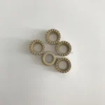 Cordierite Ceramic Ferrule for Stud Refractory Ceramic Ring Cordierite Ceramic Ferrule PF RF UF Welding Ring - Image 2