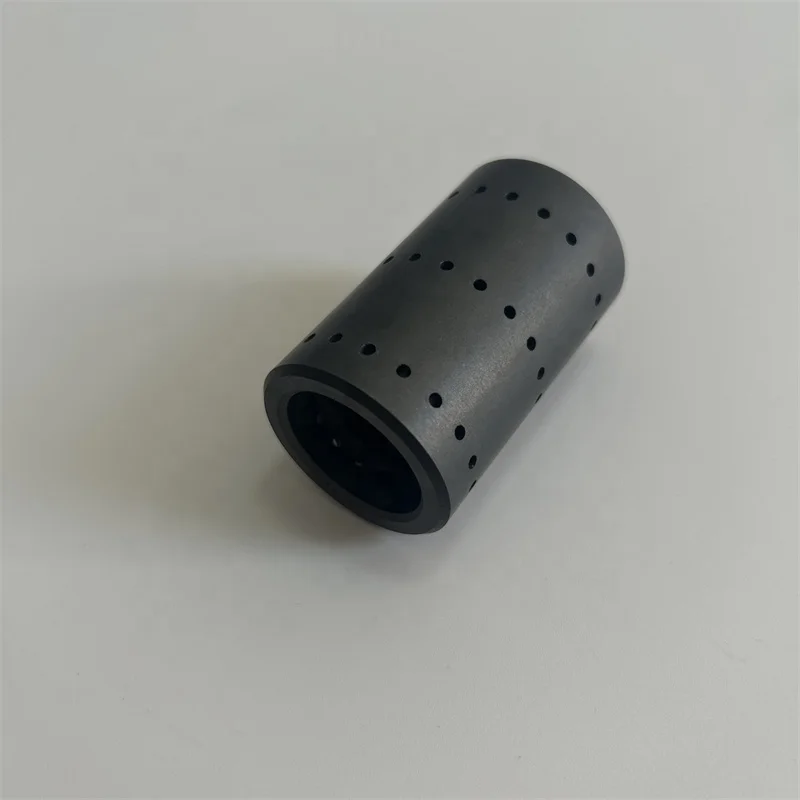 H6b51d4b67eb44778a98f3360635f60c9f.webp High Temperature Refractory Silicon Carbide Ceramic Tube Reaction Sintered Cutting Service Industrial Use 20 GPa Vickers - Image 1