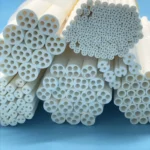 4 holes 5 holes Industrial Magnesium Oxide Tube High Temperature Resistant MGO Insulating Ceramic Pipe - Image 2