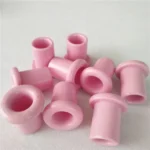Pink Alumina Ceramic Eyelet Textile Ceramic Knitting Machine Spare Parts