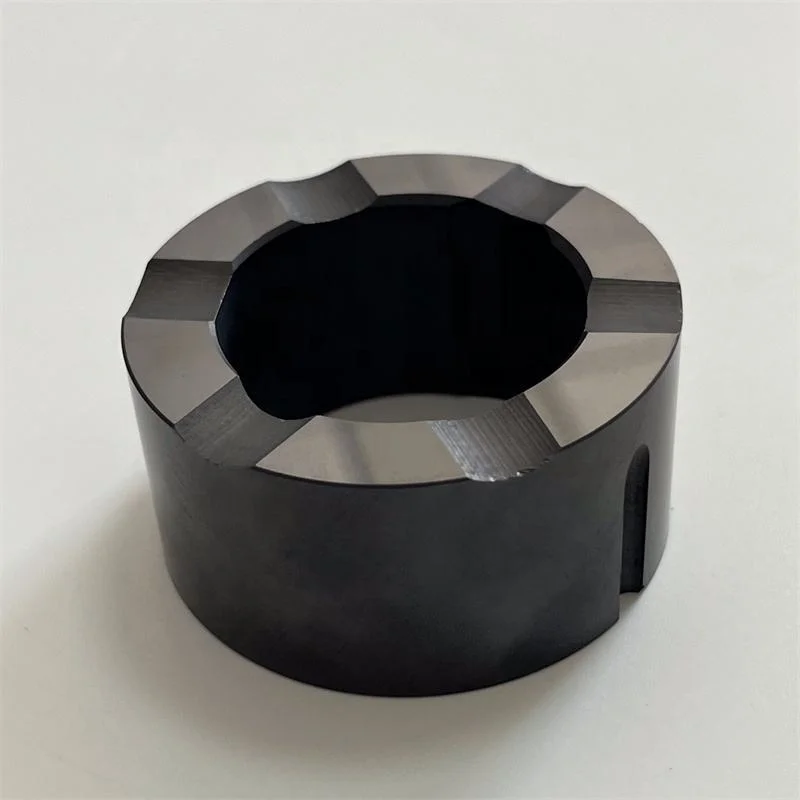H6c4535c835384902be974ec3f9ea83fbt.webp Ceramic SiC Seal Ring Sleeve Bushing Wear Resistance Machine Pump Parts Customized - Image 1