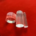 Customized 99.99% High Pure clear Fused Silica Quartz Glass Rod Shaft - Image 3