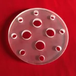 Customized Opaque Quartz Pipe with Holes for Lab Heating Use 5-500mm Diameter White Gold Coated - Image 5