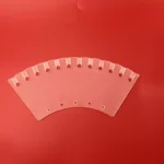 Customized Fan Shaped Quartz Glass Plate Silica Glass Sheet with THRU Hole - Image 5