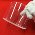 Laboratory Quartz Round Flow Cuvette Circular Transparent Polishing Quartz Cell - Image 3