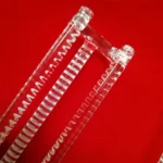 Transparent Quartz Wafer Carrier Quartz Boat  for Diffusion Quartz Glass Crucible Fit in  Tube Furnace - Image 5