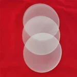 99.99 Purity Surface Frosted Quartz Glass Plate Silica Quartz Opaque Disc - Image 3