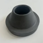 Pressureless Sintered Silicon Carbide Bush Insulator Black SiC Ceramic Irregular Tube - Image 6