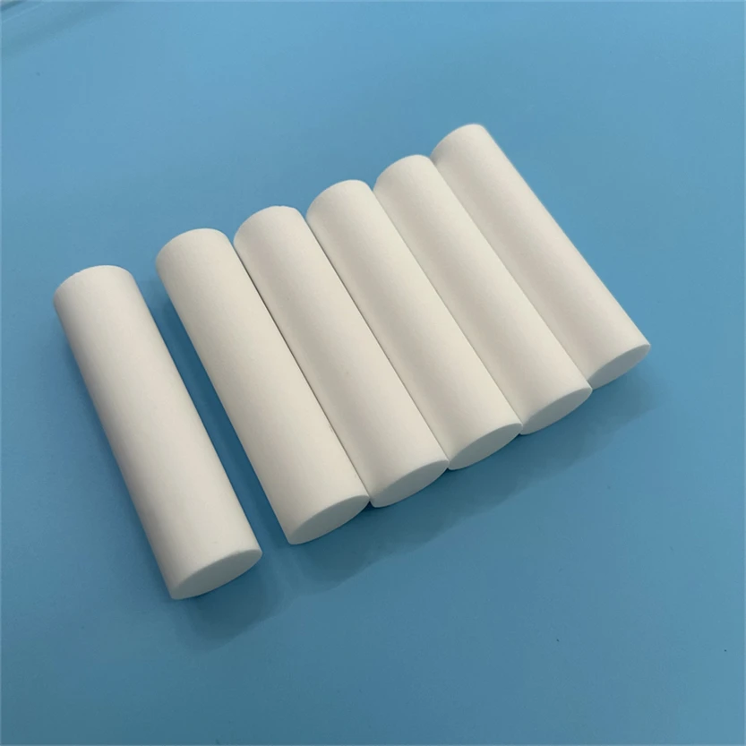 H732d2ee2794b43d28bc24470619ab402W.webp Machinable Glass Ceramic Cylinder Machined Insulating Macor bar for Structural Rods - Image 1