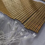 Semi-Gold Plated Dual-Orifice Halogen Heating Tube High Temperature Heater