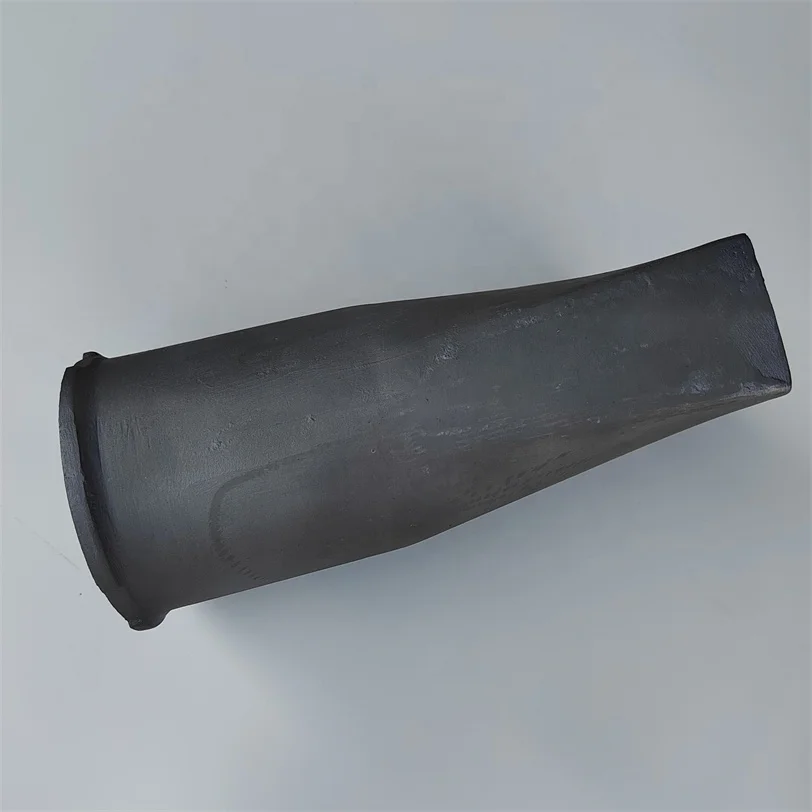H73e7cdb1672249fbb8cf3c14de7b572eZ.webp Factory Supply BAIBO High Temperature Refractory Silicon Carbide Ceramic Tube for Industrial Ceramic Burner Nozzle Tunnel Kiln - Image 1