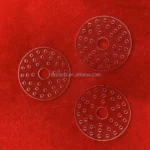 Ultra-White 4mm Laser Drilling Hole Quartz Laser Perforated Disc Deep Processing Transparent Polishing Silica Quartz Plate - Image 4
