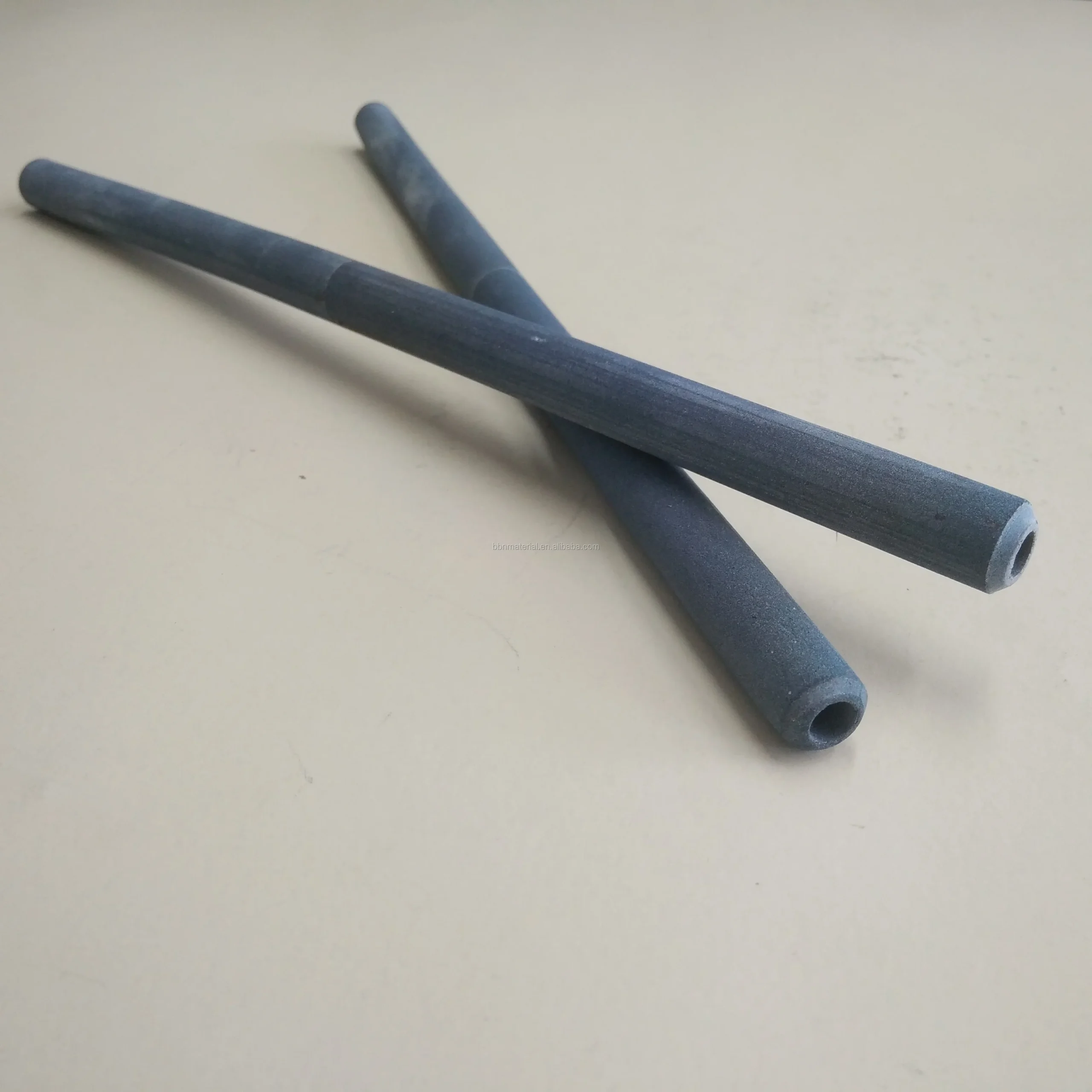 H75b249d95a5d4aa5a2a18eb2b2d925243.webp Insulator Silicon Carbide Tube Customized Reaction Sintering SiC Ceramic Pipe - Image 1