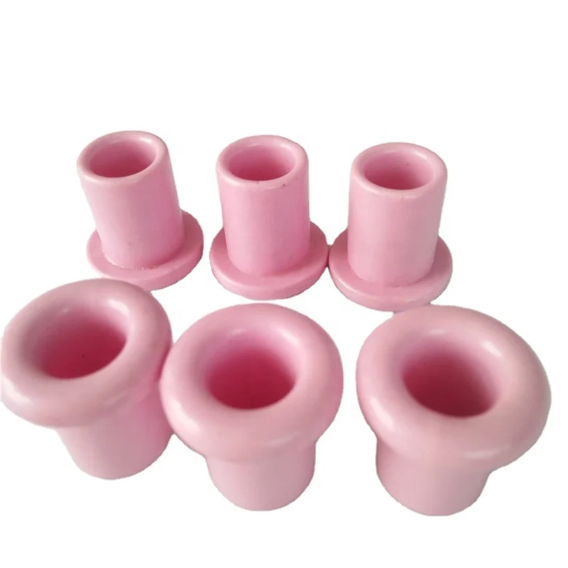 H75d68eafd66041a5abd18e7e24718756q.webp High Purity 99% Alumina Textile Ceramic Wire Guide Wear Resistant Spinning Porcelain Eyelet - Image 1
