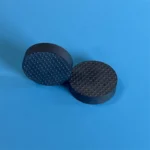 Insulator Silicon Carbide Irregular Board Reaction Sintering Black SiC Ceramic Disc - Image 4
