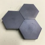 Customized Hexagonal Silicon Carbide SIC Plate Refractory Ceramic Tile - Image 2