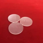 High Temperature Custom Frosted Quartz Disc Fused Silica  Plate - Image 6
