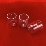High Purity Flat Bottom Quartz Crucibles Clear Silica Quartz Glass Cylindrical Crucibles with Holes - Image 3