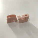 Pink Alumina Textile Machinery Accessories Insulator Al2O3 Ceramic Irregular Oil Nozzle - Image 4