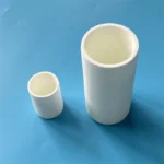Refractory MgO Ceramic Crucible Molten Metal Customized 99 Magnesium Oxide Boat